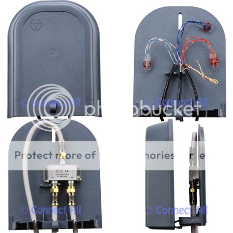 outdoor aerial junction box|tv aerial junction box external.